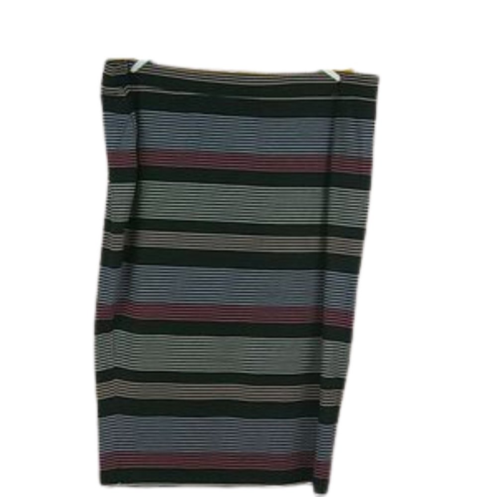 Ava & Viv striped clingy knee length skirt sz 2X